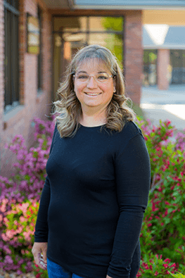 Amy, dental assistant at the dental office of Dr. Nicholas A. Jamison II